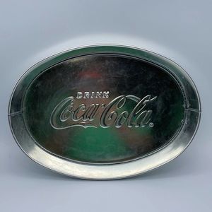 Coca Cola Galvanized Oval Pan